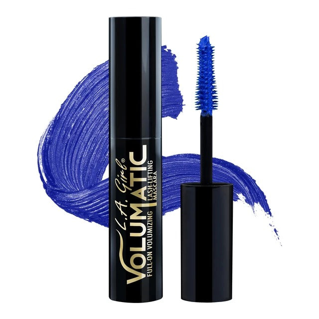 LA Girl Volumatic Mascara, Bright Blue GMS653 Water Resistant and Smudge Proof makeupmiragenepal
